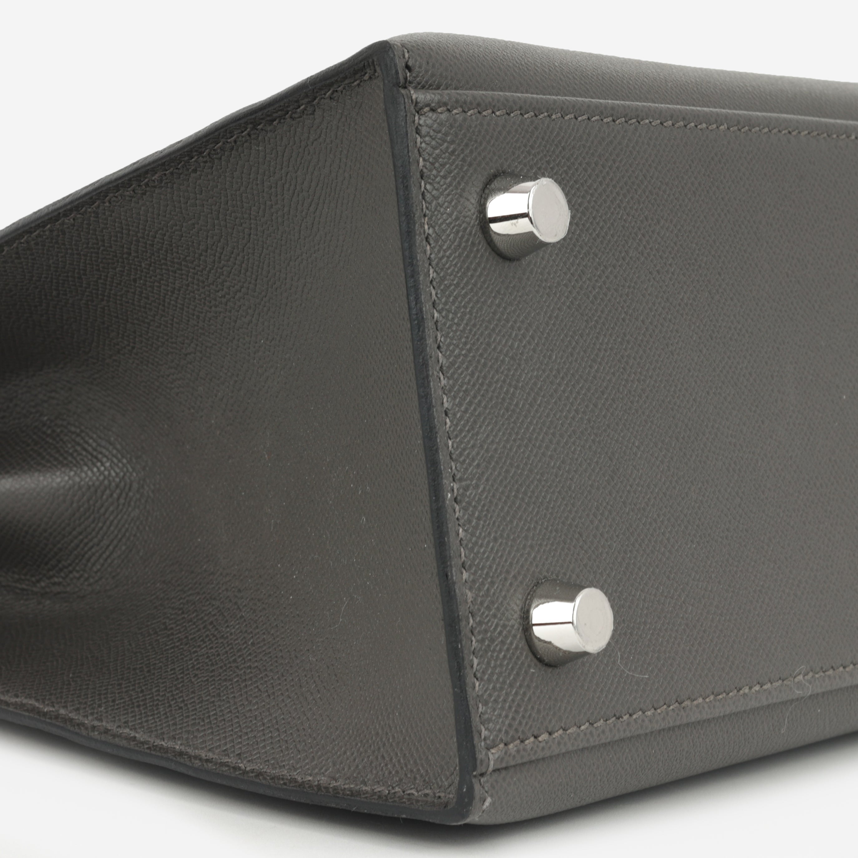 Hermès Kelly 25 - Graphite Madame | Palladium Hardware