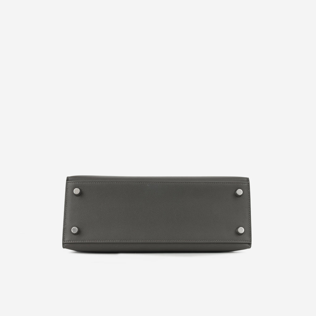 Hermès Kelly 25 - Graphite Madame | Palladium Hardware