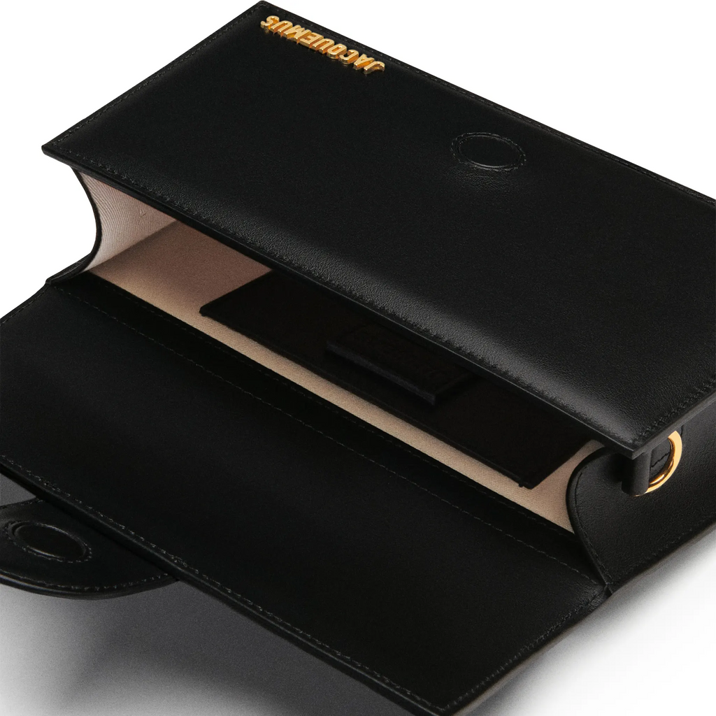 Jacquemus Large Bambino Black Crossbody Bag