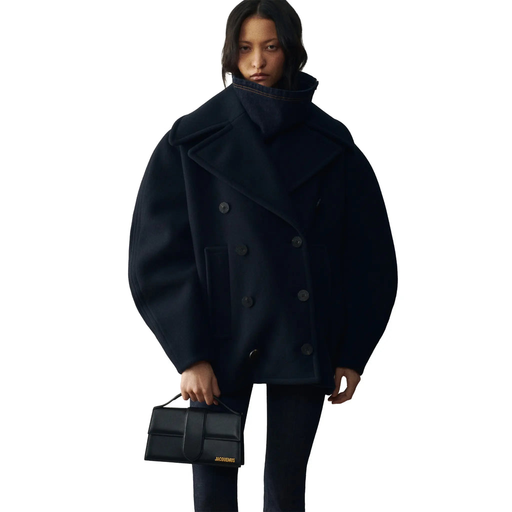 Jacquemus Large Bambino Black Crossbody Bag