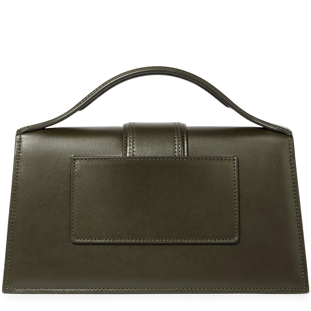 Jacquemus Large Bambino Dark Khaki Crossbody Bag
