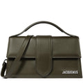 Jacquemus Large Bambino Dark Khaki Crossbody Bag