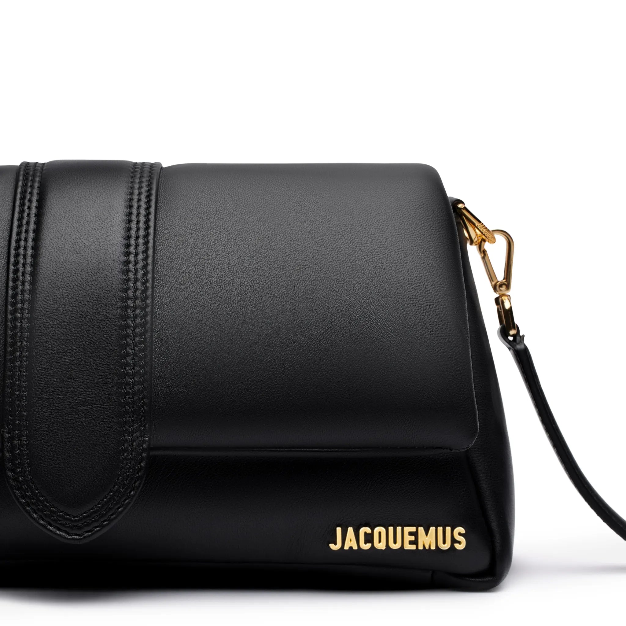 Jacquemus Le Bambimou Puffed Flap Black Crossbody Bag