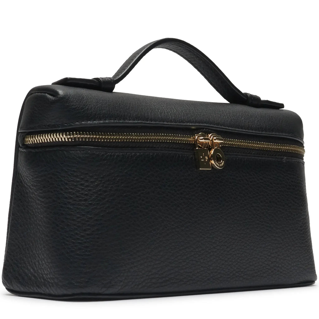 Loro Piana Extra Pocket L19 Black Sun Gold Shoulder Bag