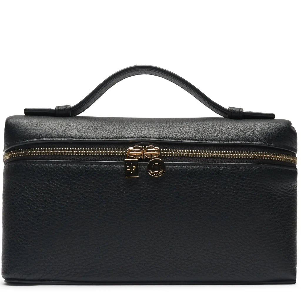 Loro Piana Extra Pocket L19 Black Sun Gold Shoulder Bag