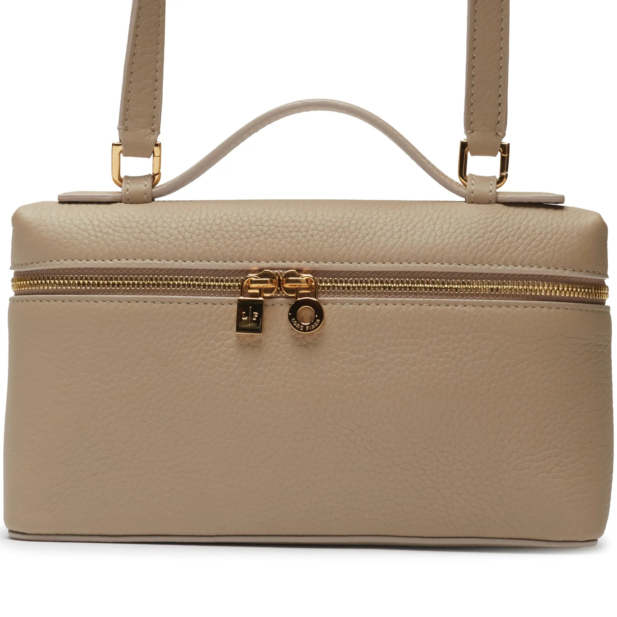 Loro Piana Extra Pocket L19 Light Mastic Sun Gold Shoulder Bag