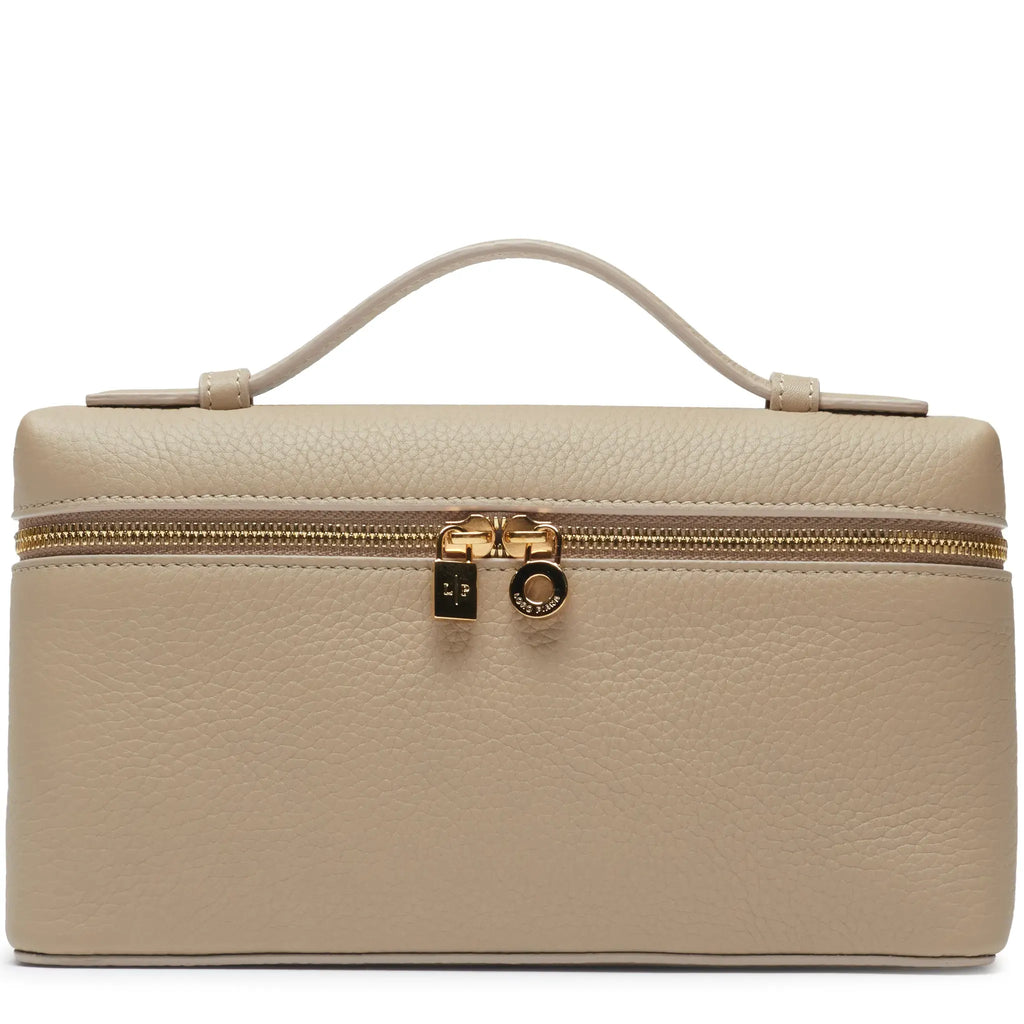 Loro Piana Extra Pocket L19 Light Mastic Sun Gold Shoulder Bag