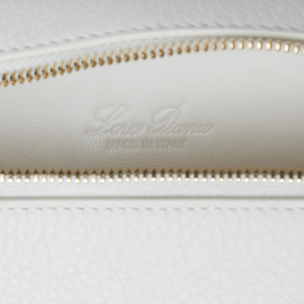 Loro Piana Extra Pocket L19 Whisper White Sun Gold Shoulder Bag