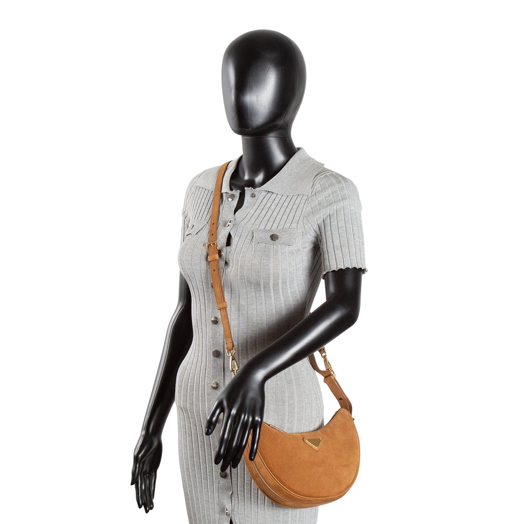 PRADA Suede Arque Small