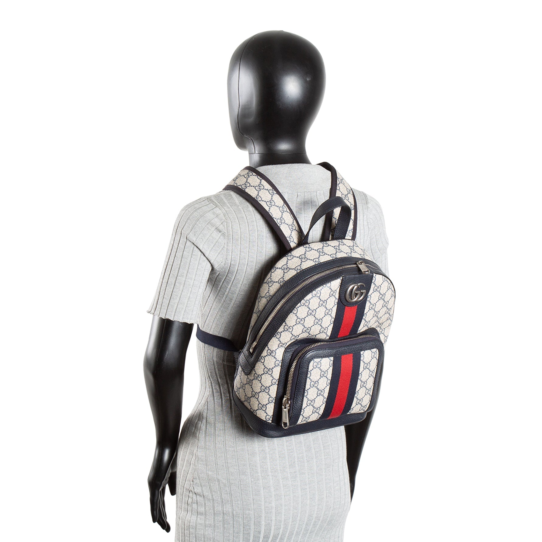 GUCCI Ophidia GG Supreme Small Backpack