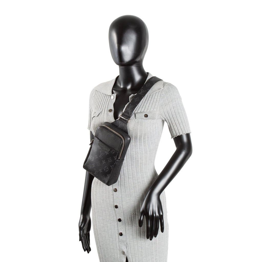 LOUIS VUITTON Monogram Eclipse Taigarama Outdoor Sling Bag