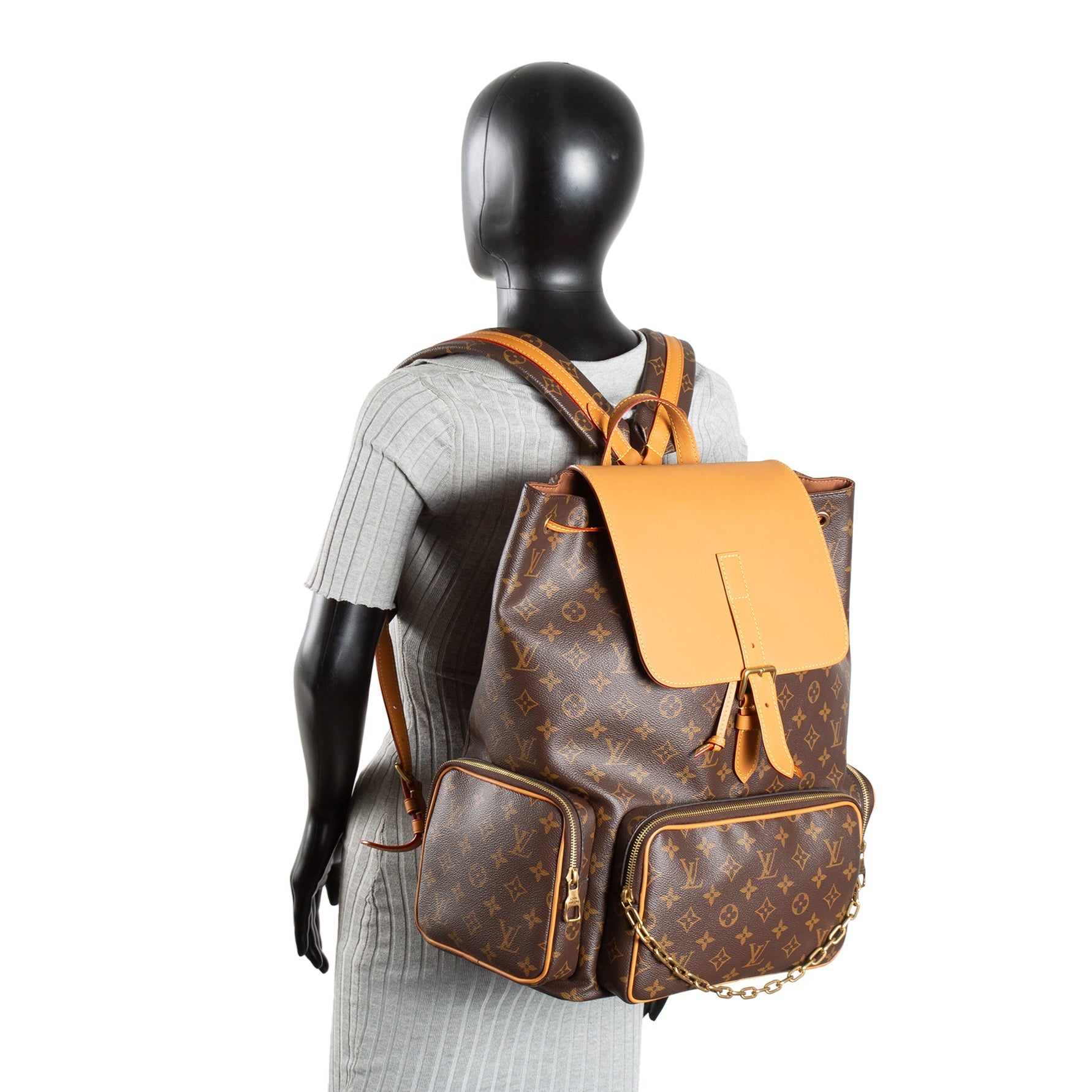 LOUIS VUITTON Monogram Trio Backpack