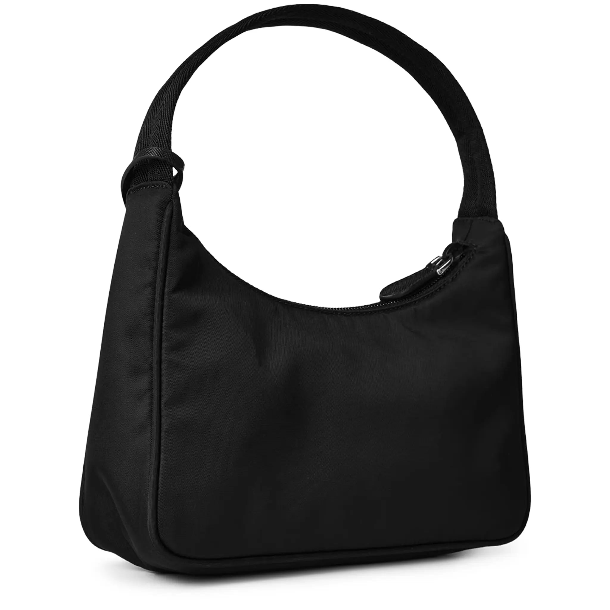 Prada Logo Re-Edition 2005 Mini Black Bag