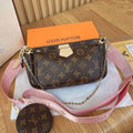 Lv  Pochette bag Pink Blet