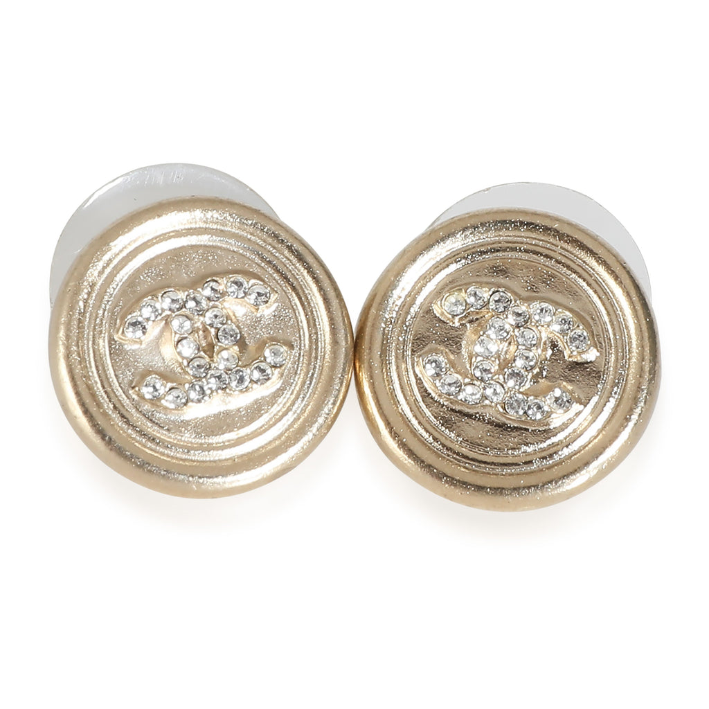 Gold-Plated  2021 CC Earrings