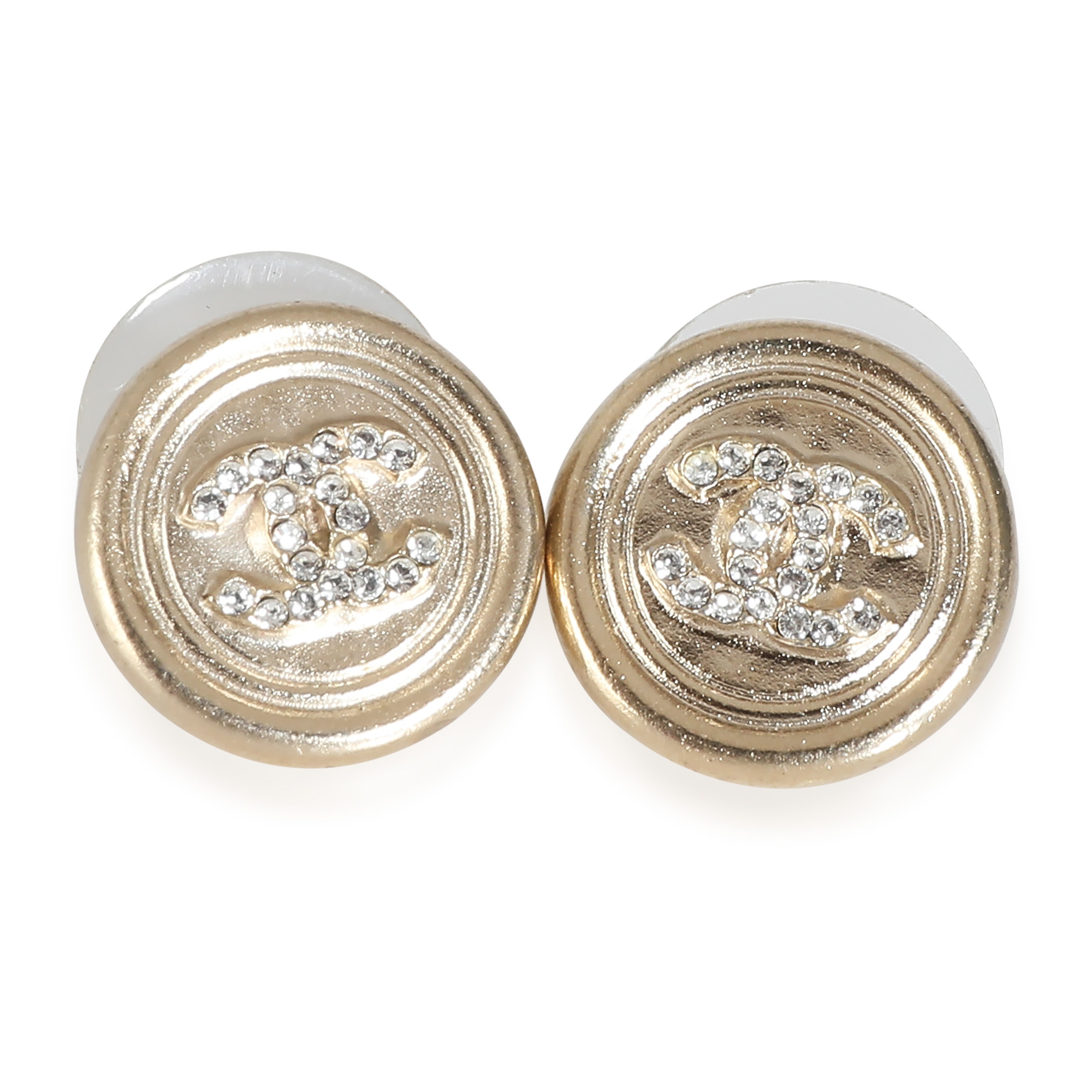 Gold-Plated  2021 CC Earrings