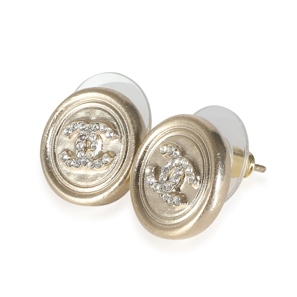 Gold-Plated  2021 CC Earrings