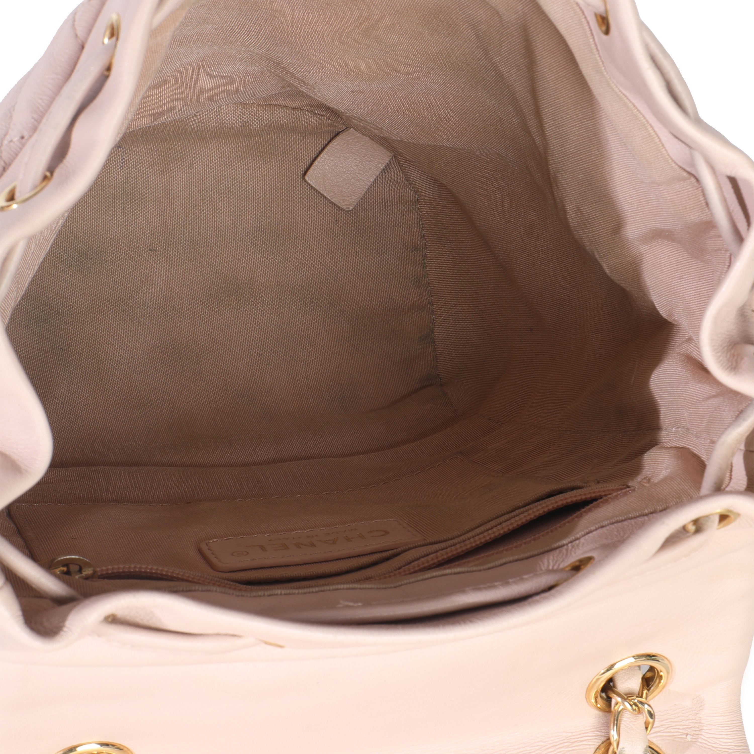 Light Pink Quilted Lambskin Small Urban Spirit Backpack