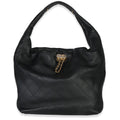 26C Black Quilted Calfskin Large Hobo